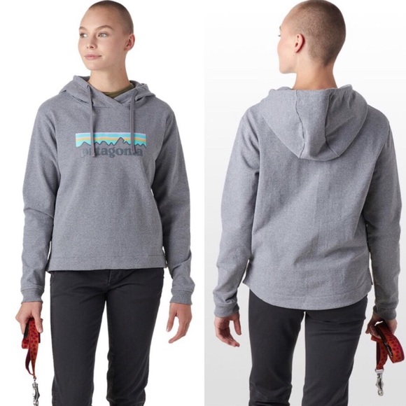Patagonia Women's Pastel Logo Uprisal Hoody Size Small - Picture 2 of 6
